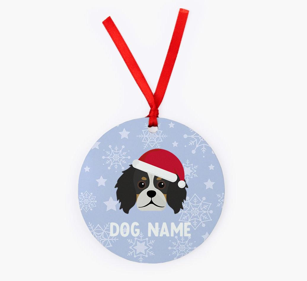 Snowflake: Personalized {breedFullName} Christmas Decoration