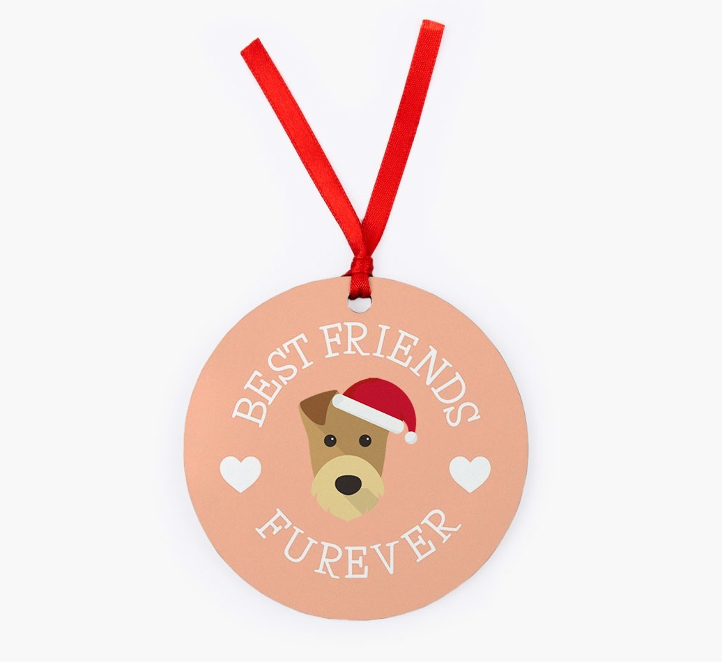 'Best Friends Furever' - {breedFullName} Christmas Decoration