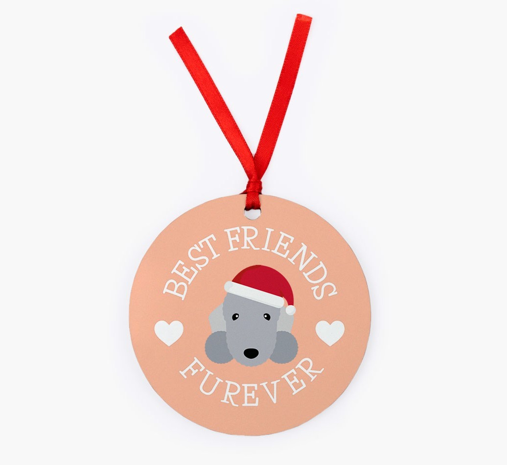 'Best Friends Furever' - Personalized {breedFullName} Christmas Decoration