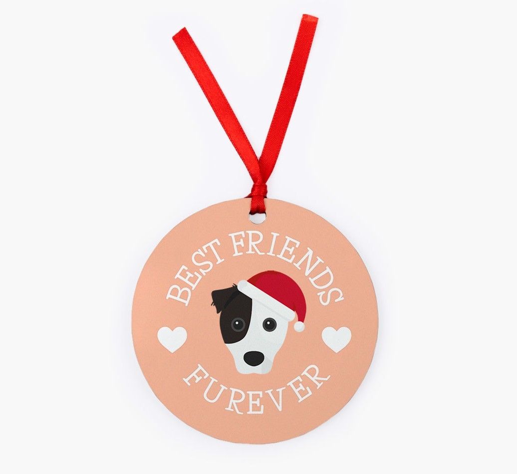 'Best Friends Furever' - Personalized {breedFullName} Christmas Decoration