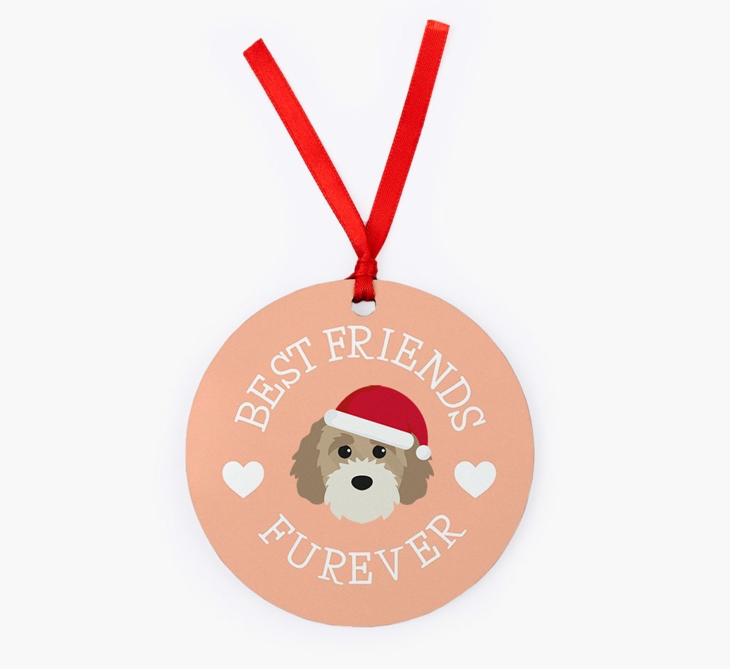 'Best Friends Furever' - {breedFullName} Christmas Decoration