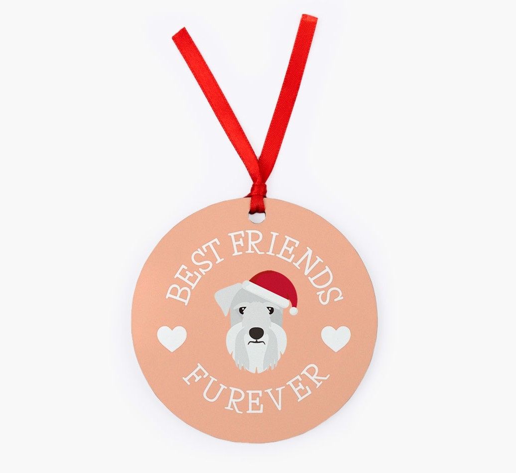 'Best Friends Furever' - Personalized {breedFullName} Christmas Decoration