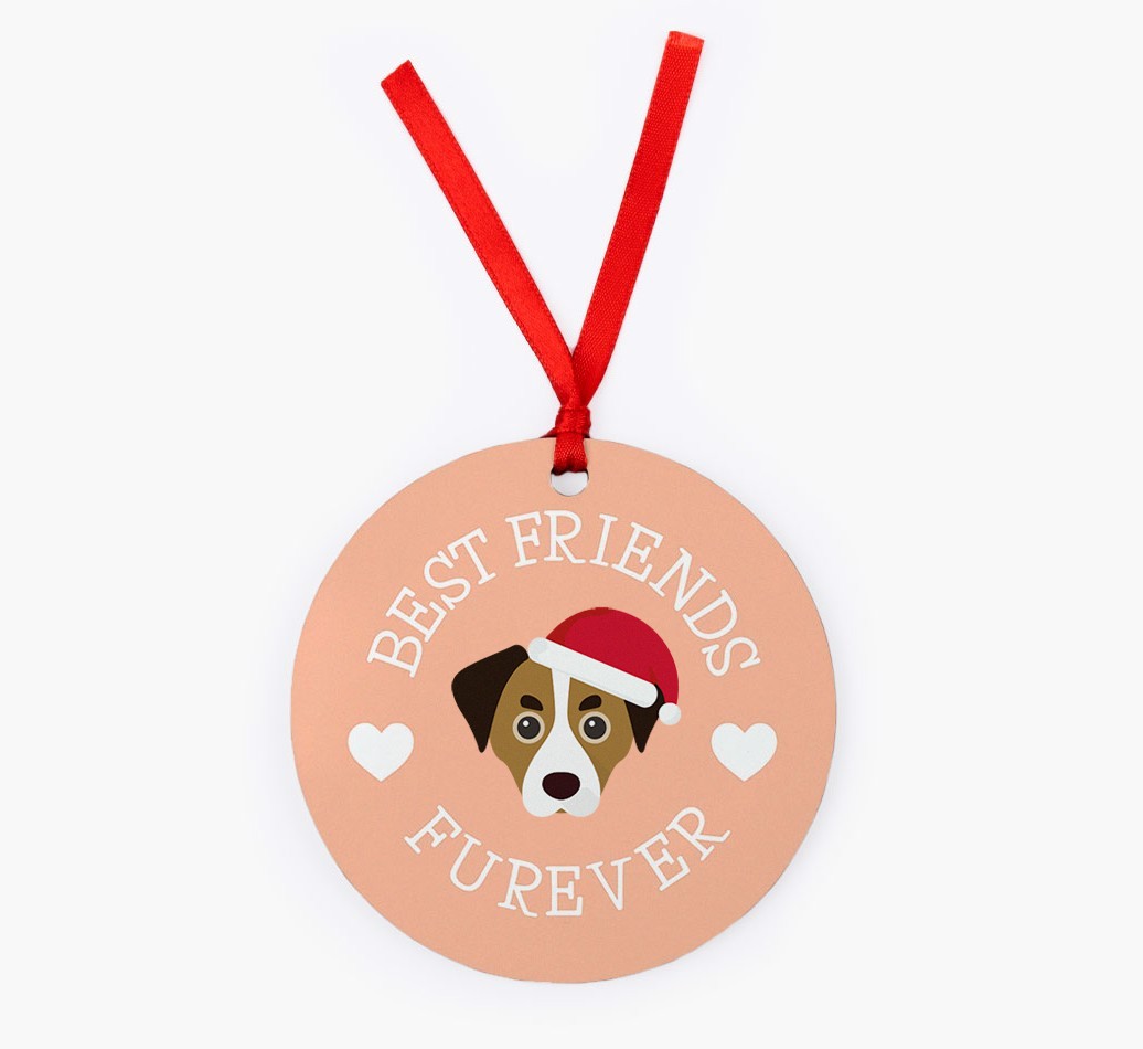 'Best Friends Furever' - {breedFullName} Christmas Decoration