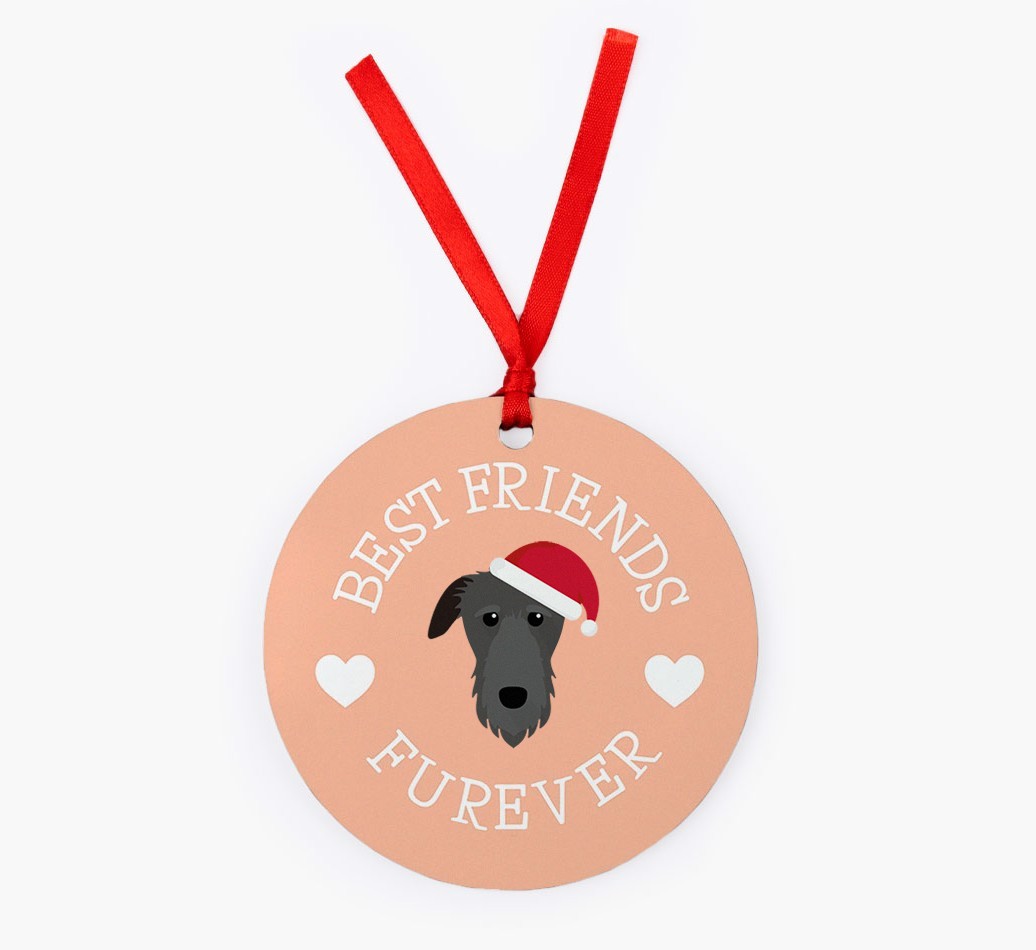 'Best Friends Furever' - {breedFullName} Christmas Decoration