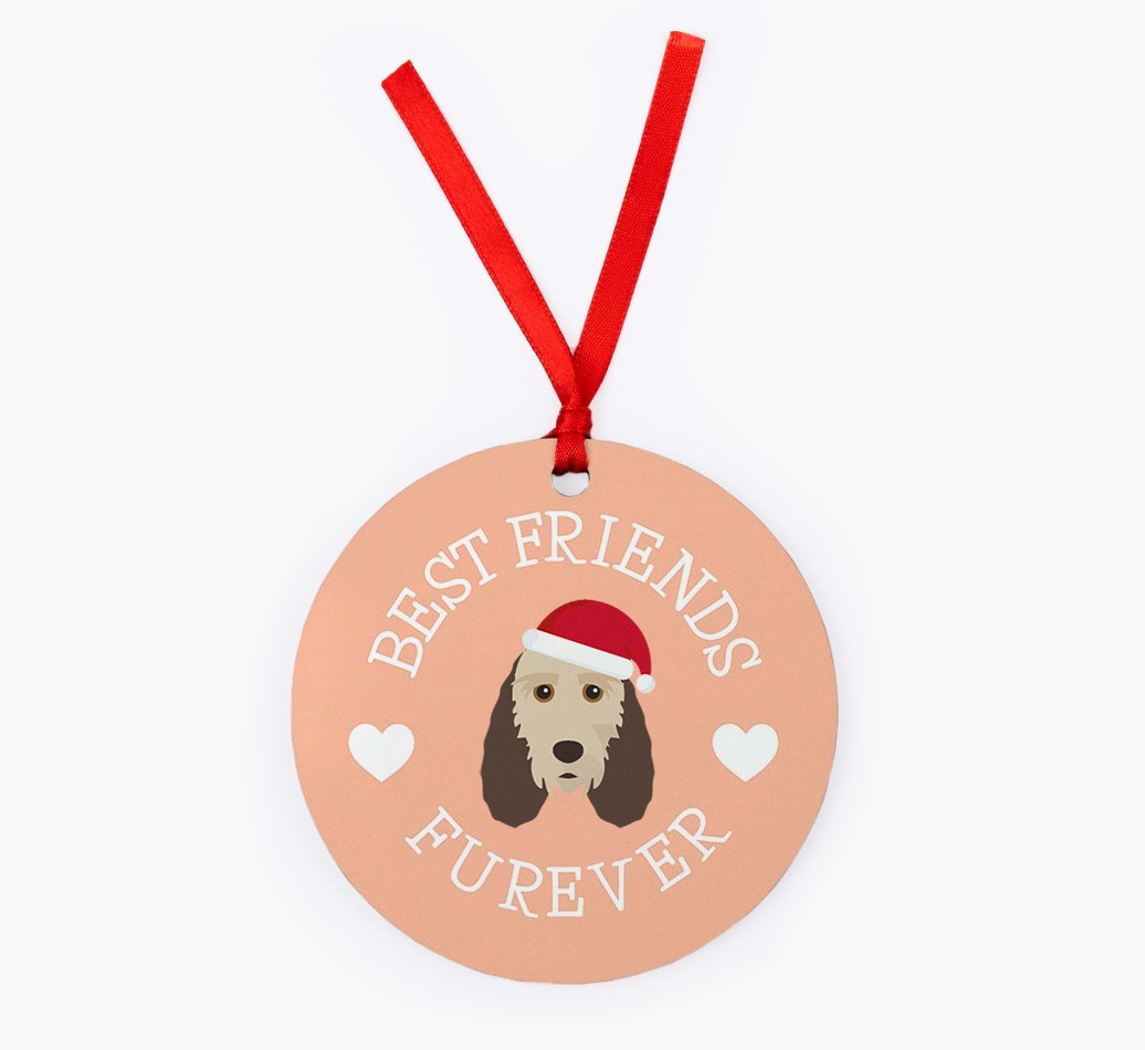 'Best Friends Furever' - {breedFullName} Christmas Decoration