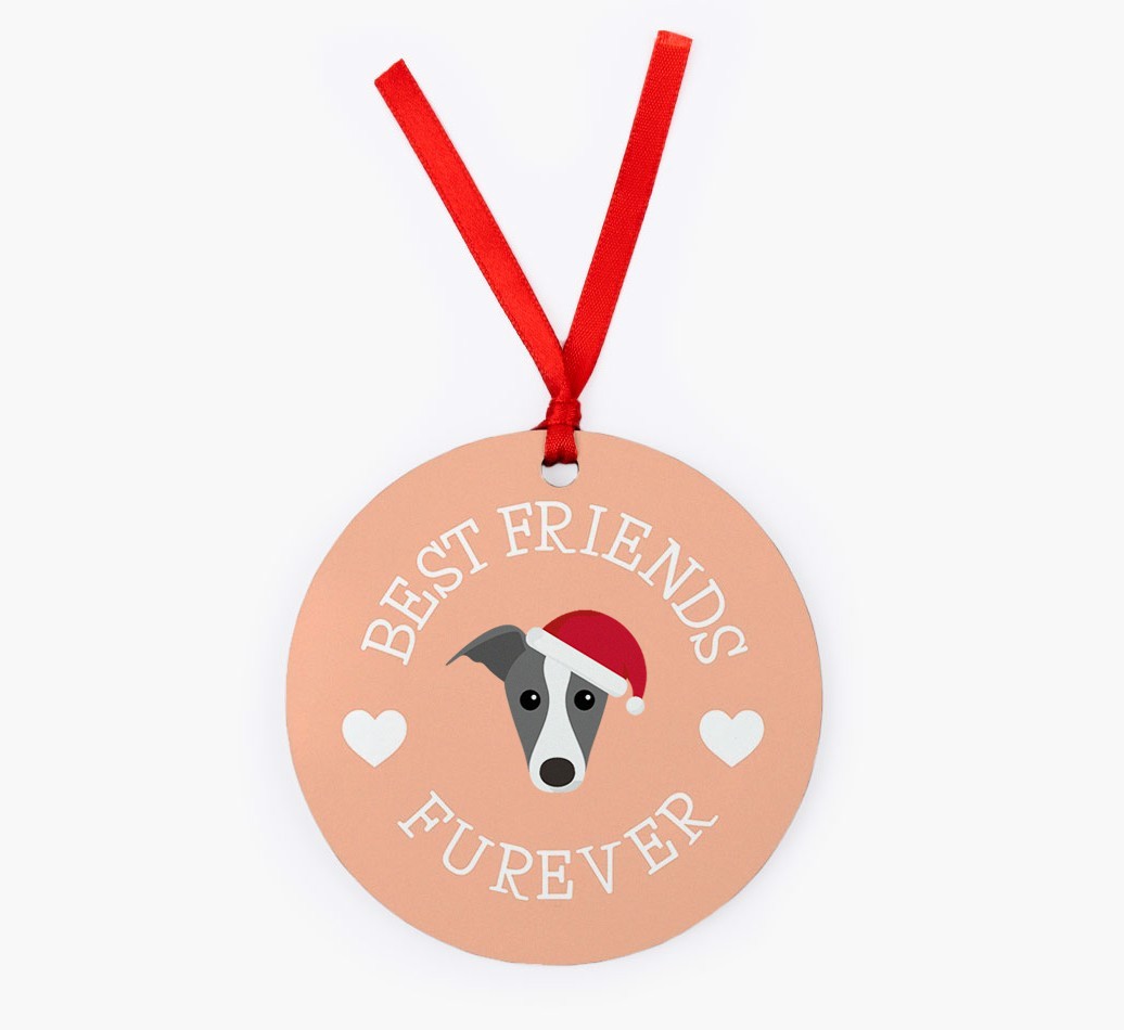 'Best Friends Furever' - Personalized {breedFullName} Christmas Decoration