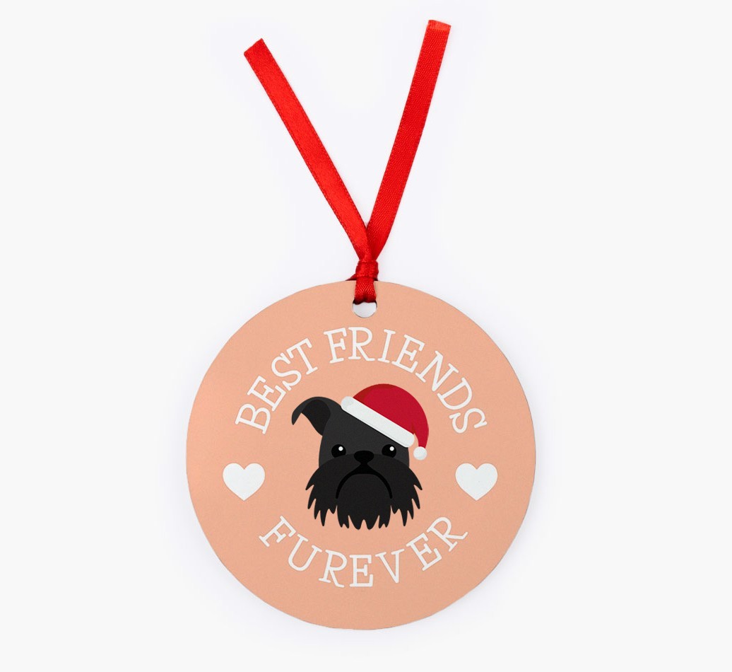 'Best Friends Furever' - {breedFullName} Christmas Decoration