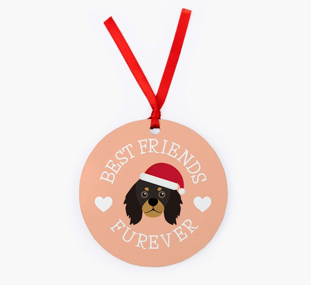 'Best Friends Furever' - {breedFullName} Christmas Decoration