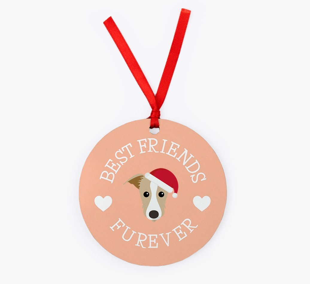 'Best Friends Furever' - {breedFullName} Christmas Decoration