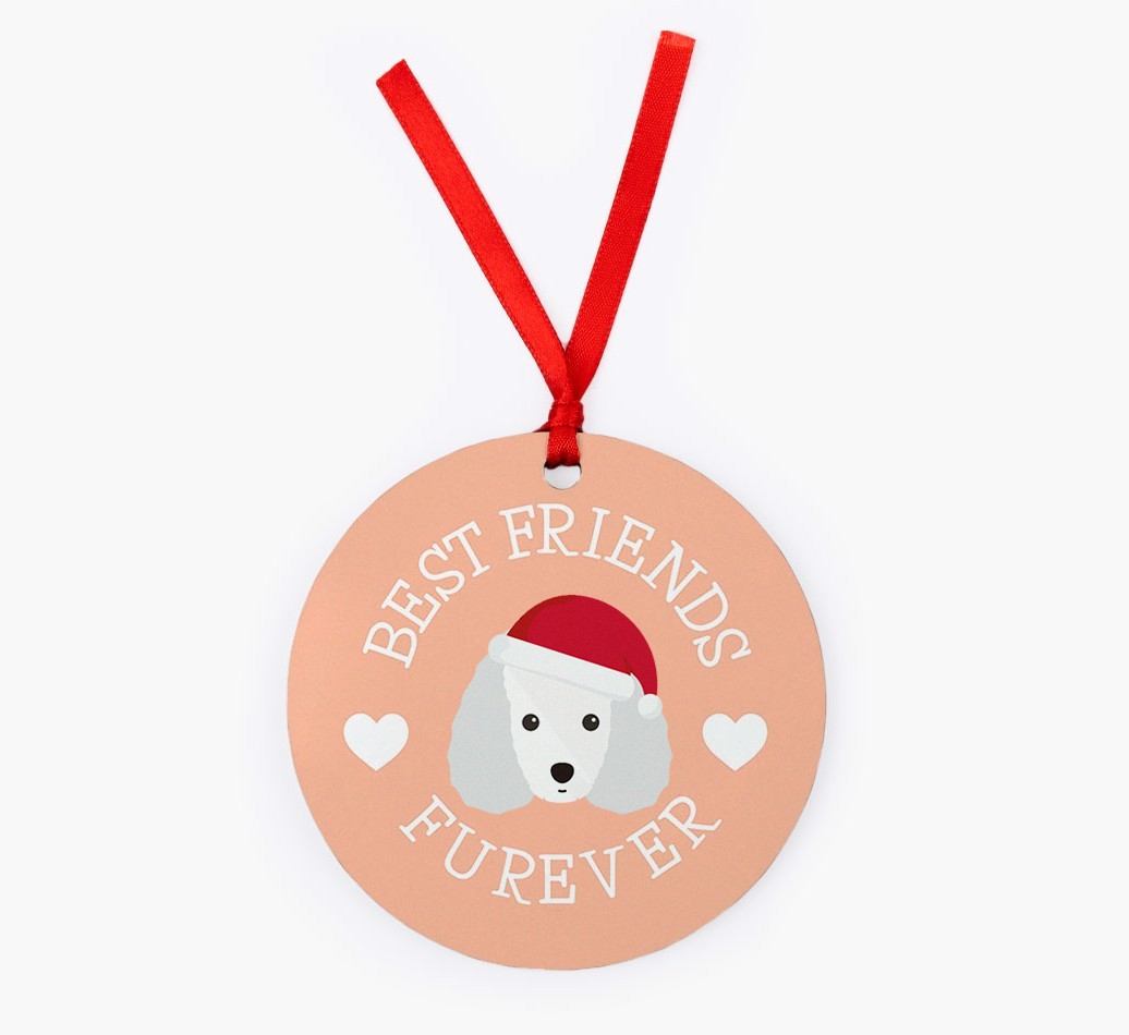 'Best Friends Furever' - Personalized {breedFullName} Christmas Decoration