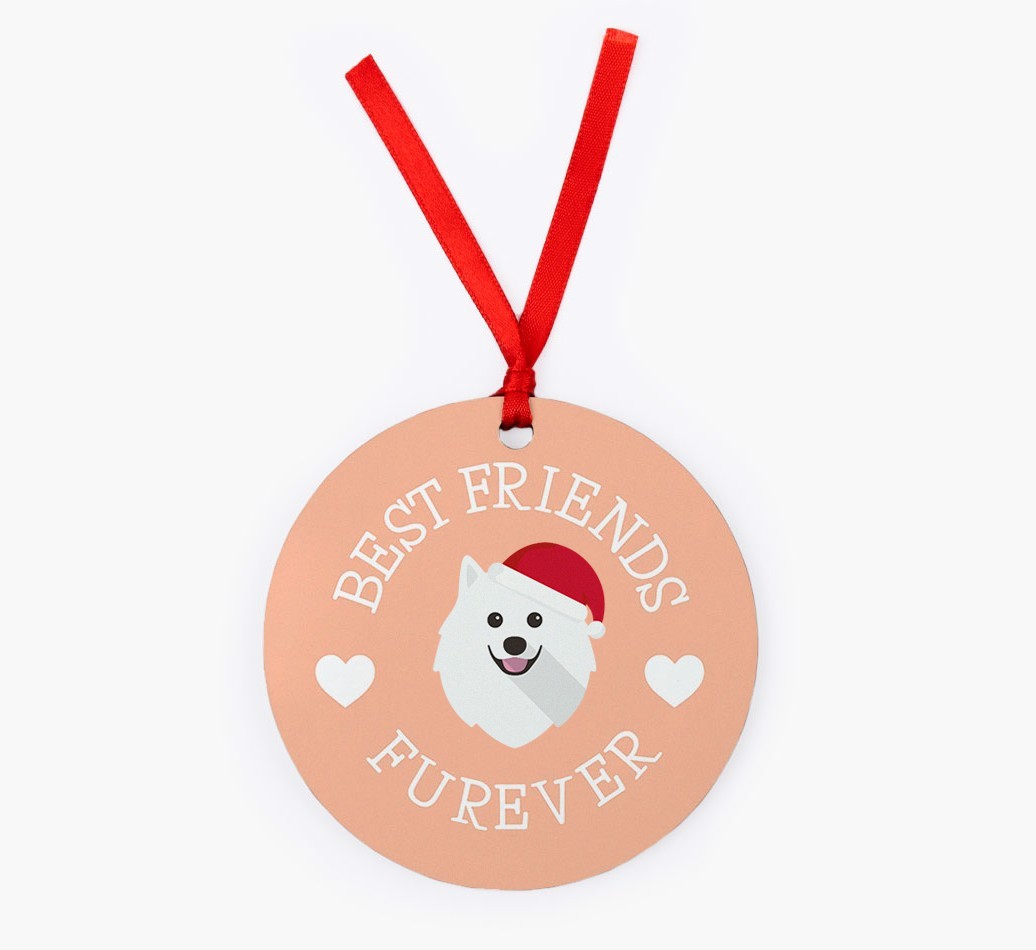 'Best Friends Furever' - {breedFullName} Christmas Decoration