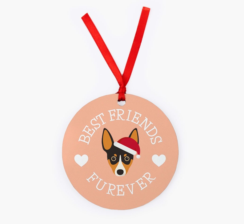 'Best Friends Furever' - Personalized {breedFullName} Christmas Decoration