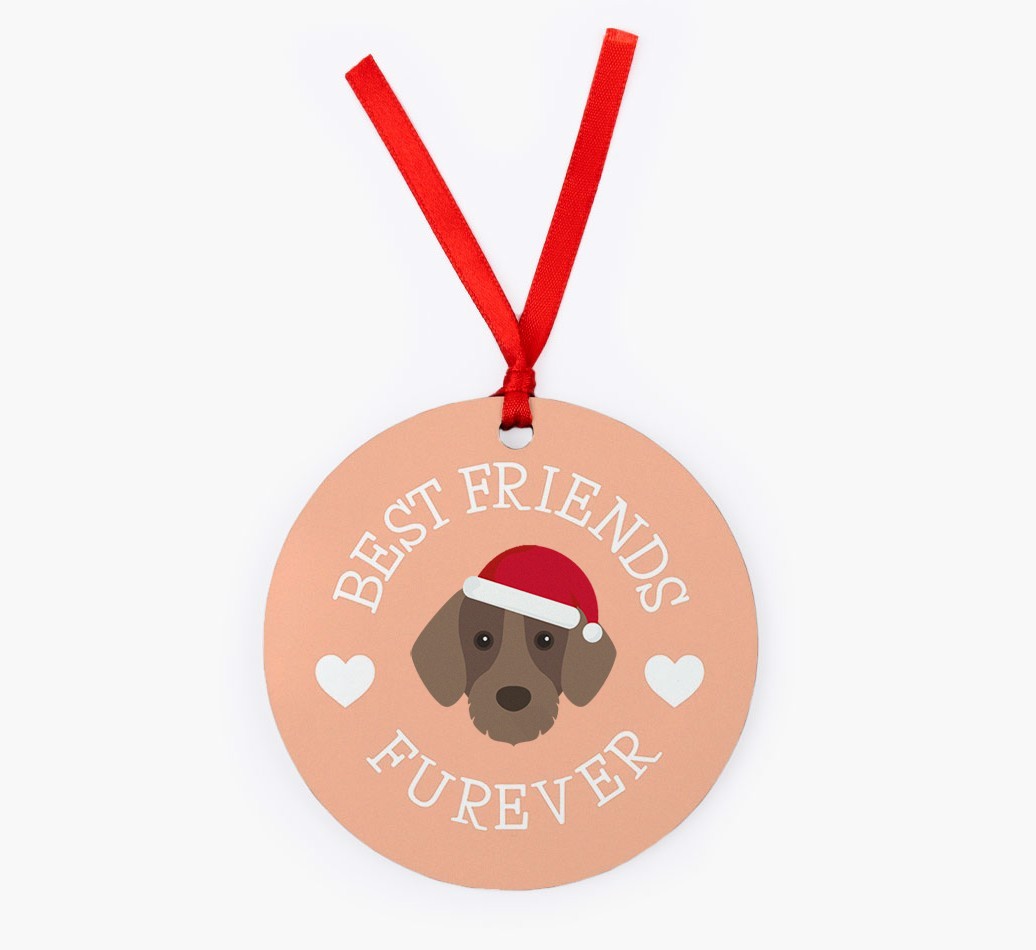 'Best Friends Furever' - {breedFullName} Christmas Decoration