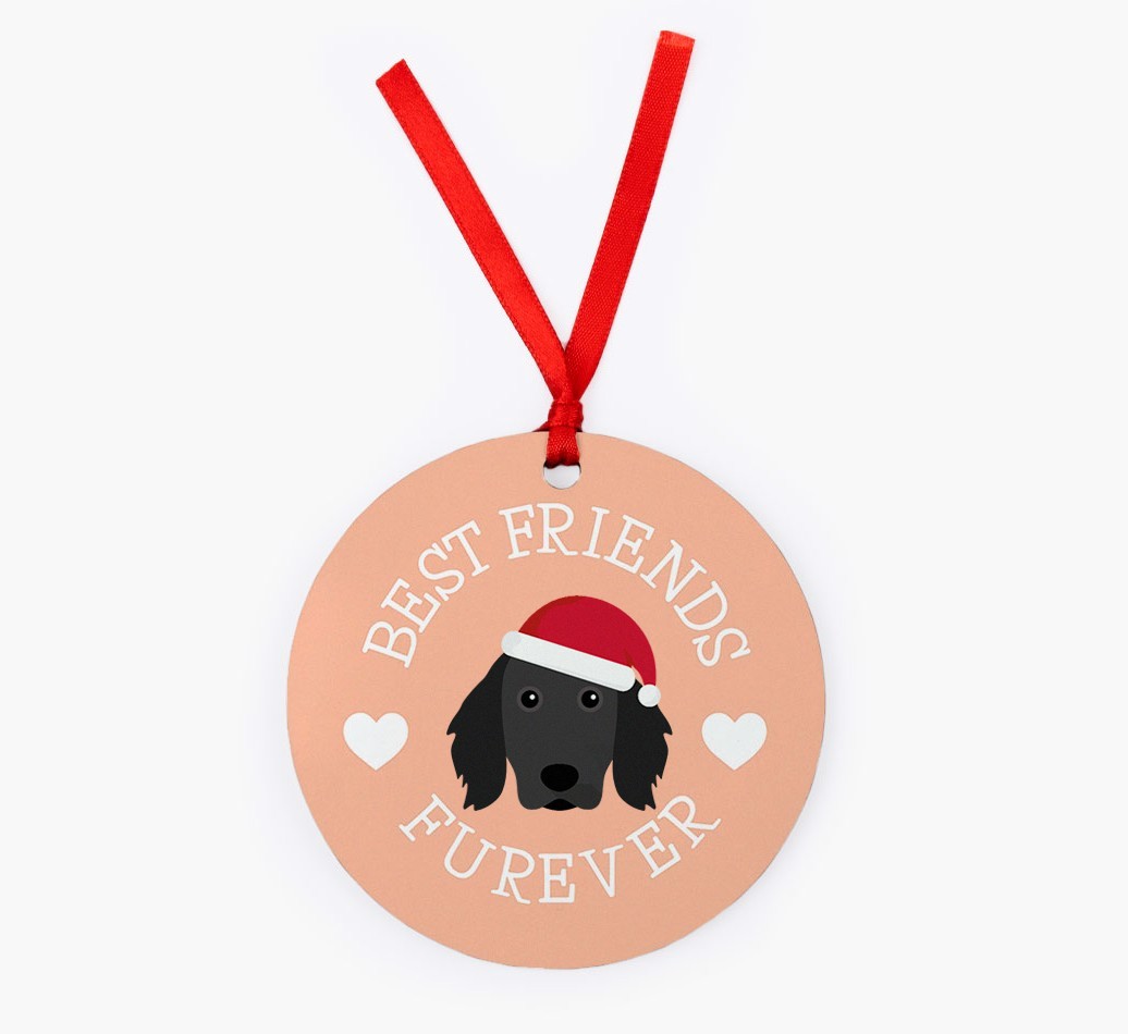 'Best Friends Furever' - Personalized {breedFullName} Christmas Decoration
