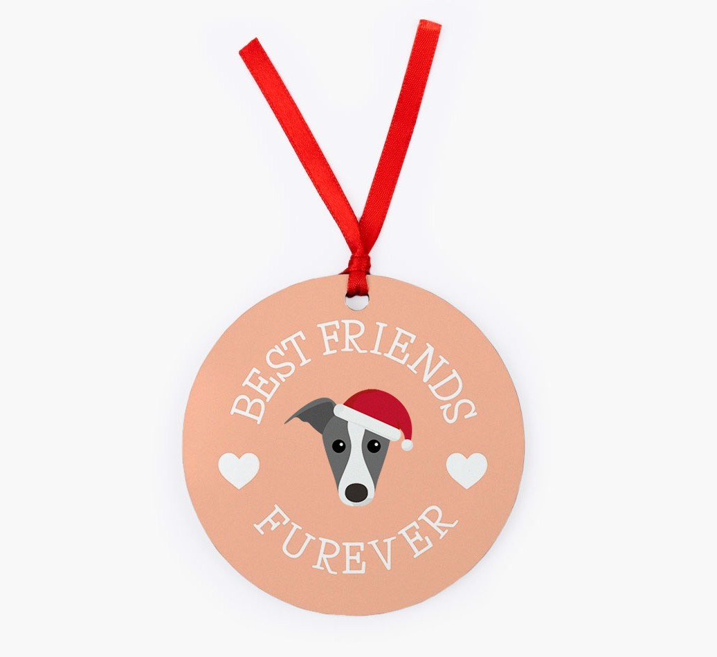 'Best Friends Furever' - {breedFullName} Christmas Decoration