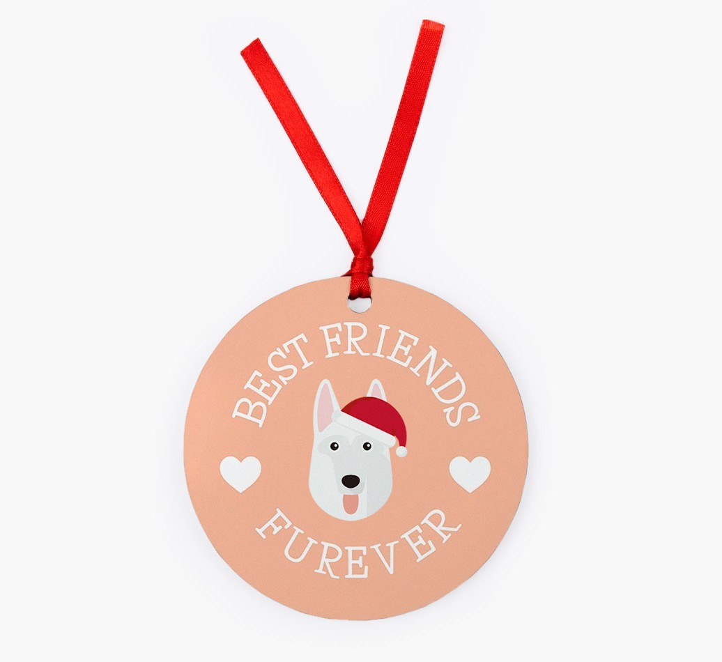 'Best Friends Furever' - {breedFullName} Christmas Decoration