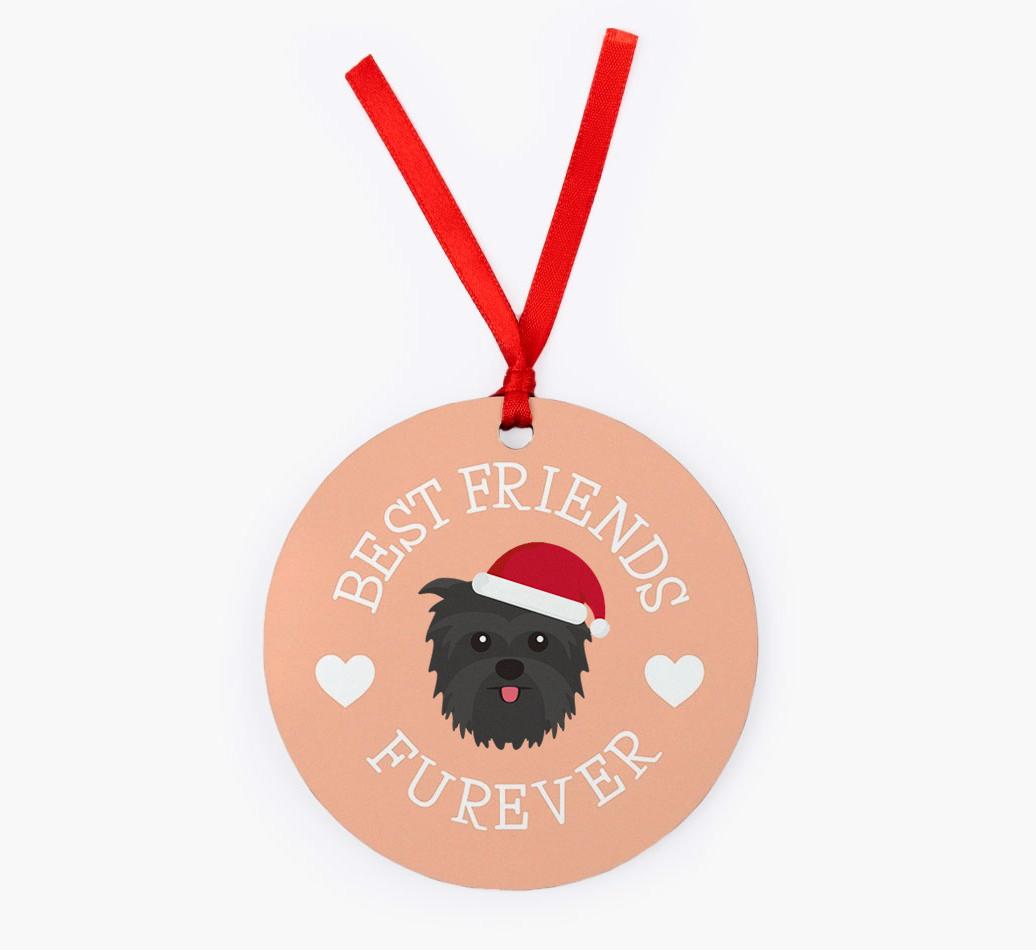 'Best Friends Furever' - Personalized {breedFullName} Christmas Decoration