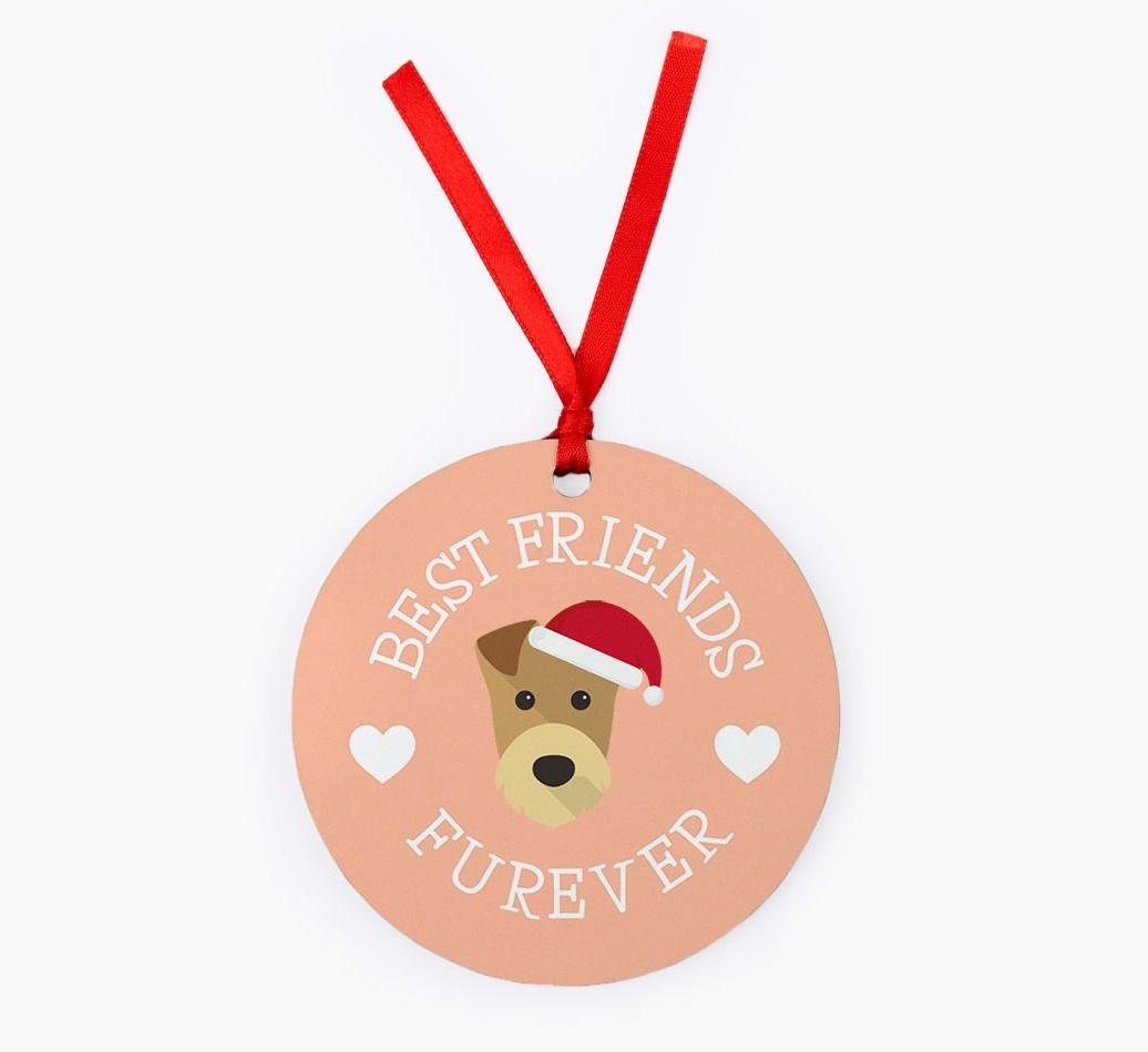 'Best Friends Furever' - Personalized {breedFullName} Christmas Decoration