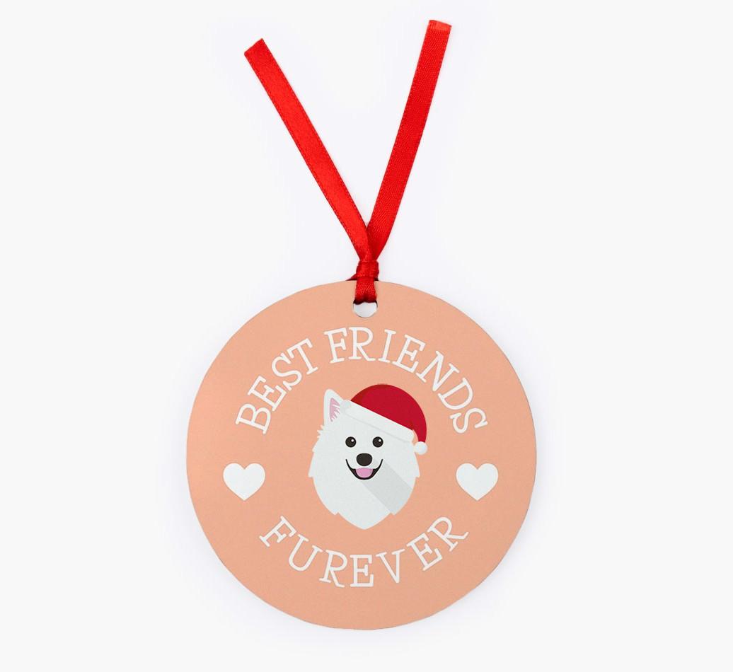 'Best Friends Furever' - Personalized {breedFullName} Christmas Decoration