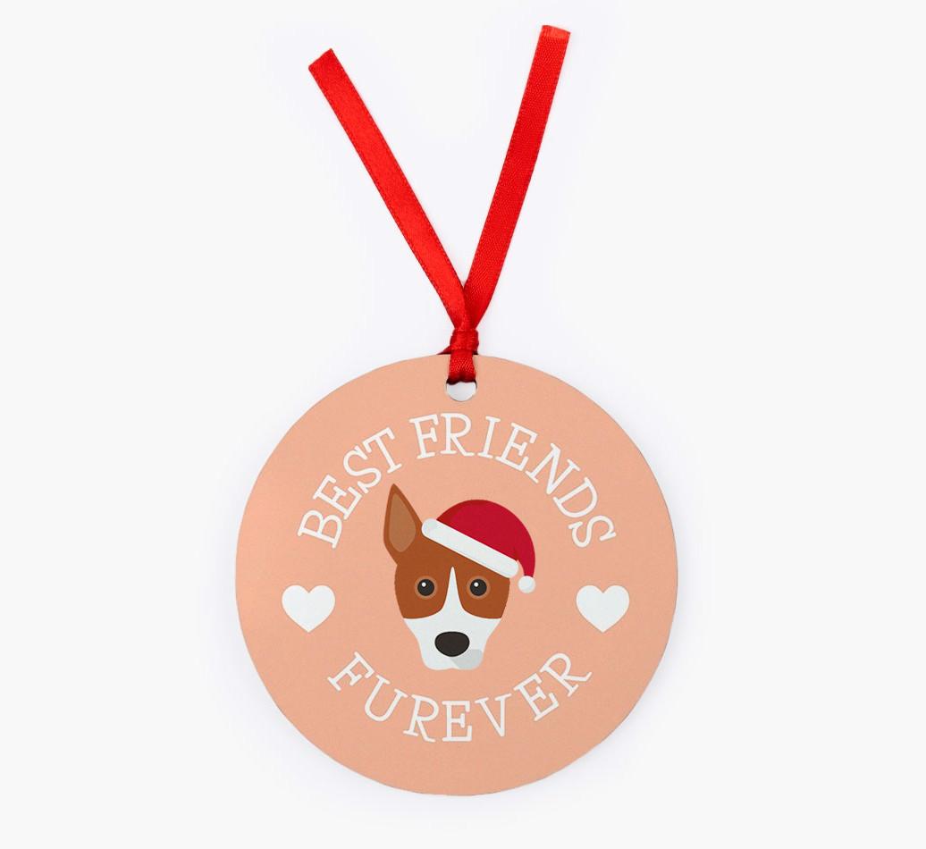 'Best Friends Furever' - Personalized {breedFullName} Christmas Decoration