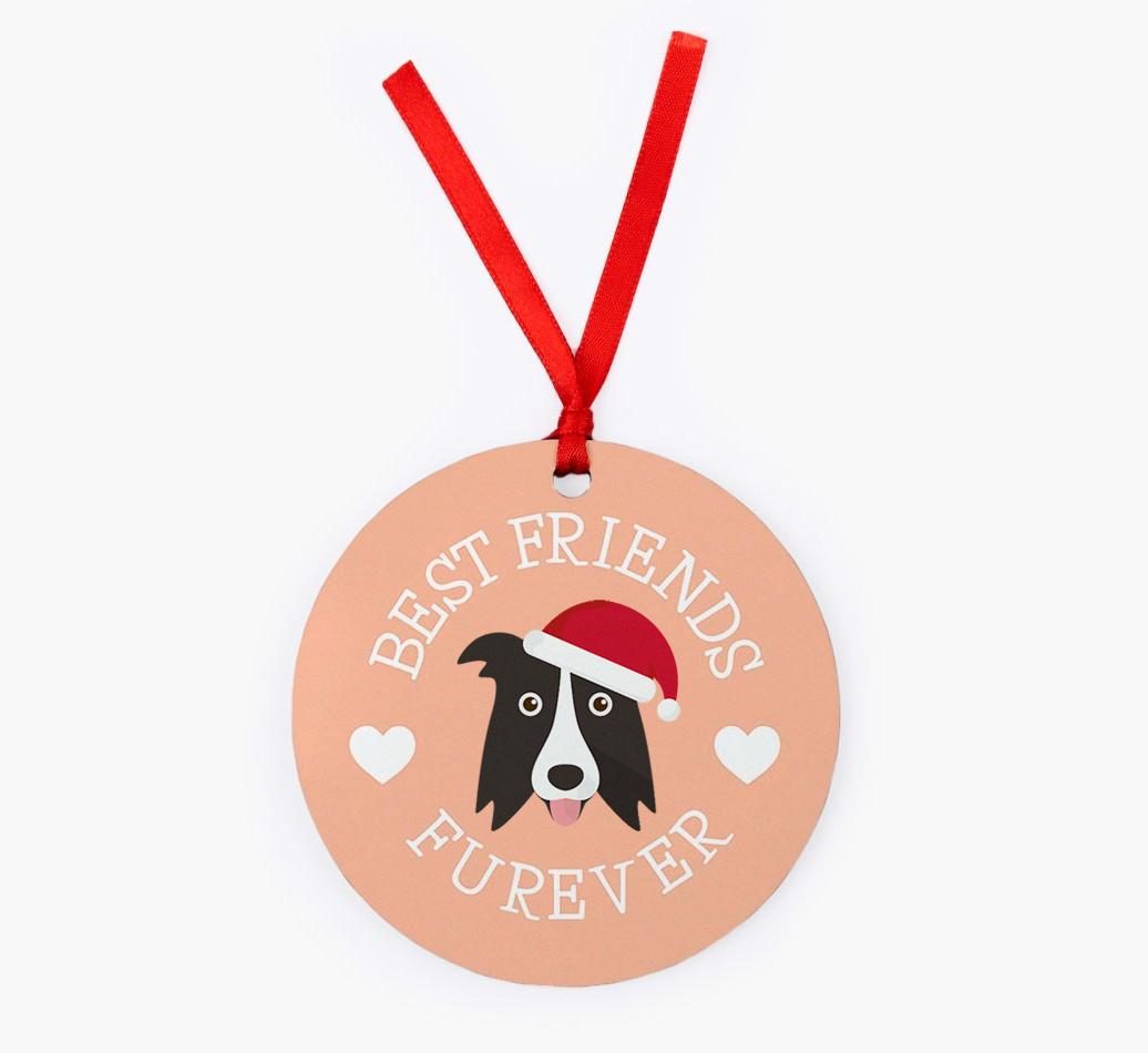 'Best Friends Furever' - Personalized {breedFullName} Christmas Decoration