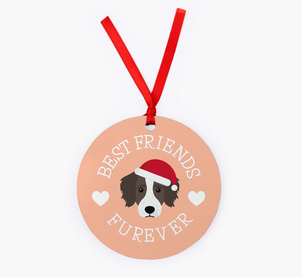 'Best Friends Furever' - Personalized {breedFullName} Christmas Decoration