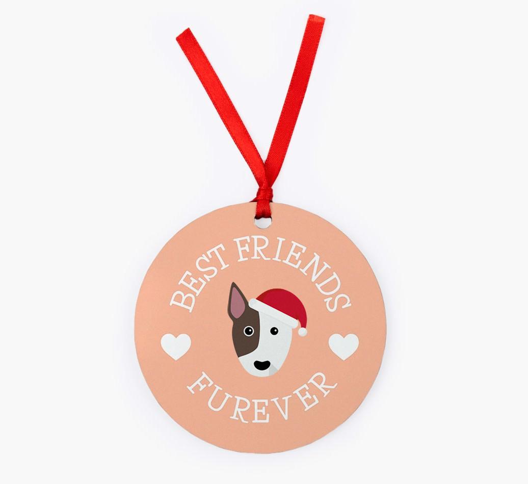 'Best Friends Furever' - Personalized {breedFullName} Christmas Decoration