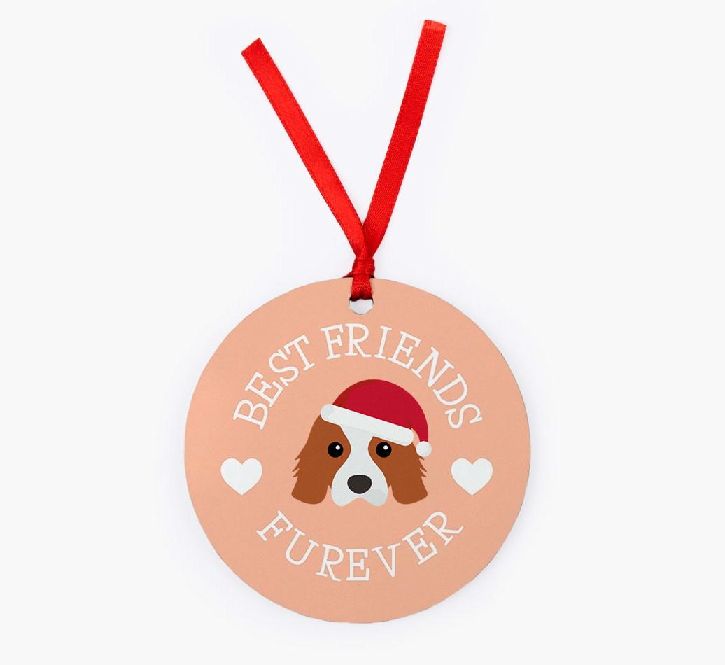 'Best Friends Furever' - Personalized {breedFullName} Christmas Decoration