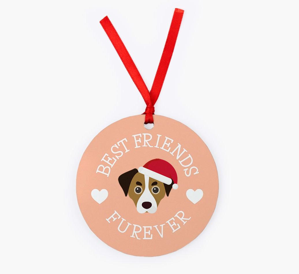 'Best Friends Furever' - Personalized {breedFullName} Christmas Decoration