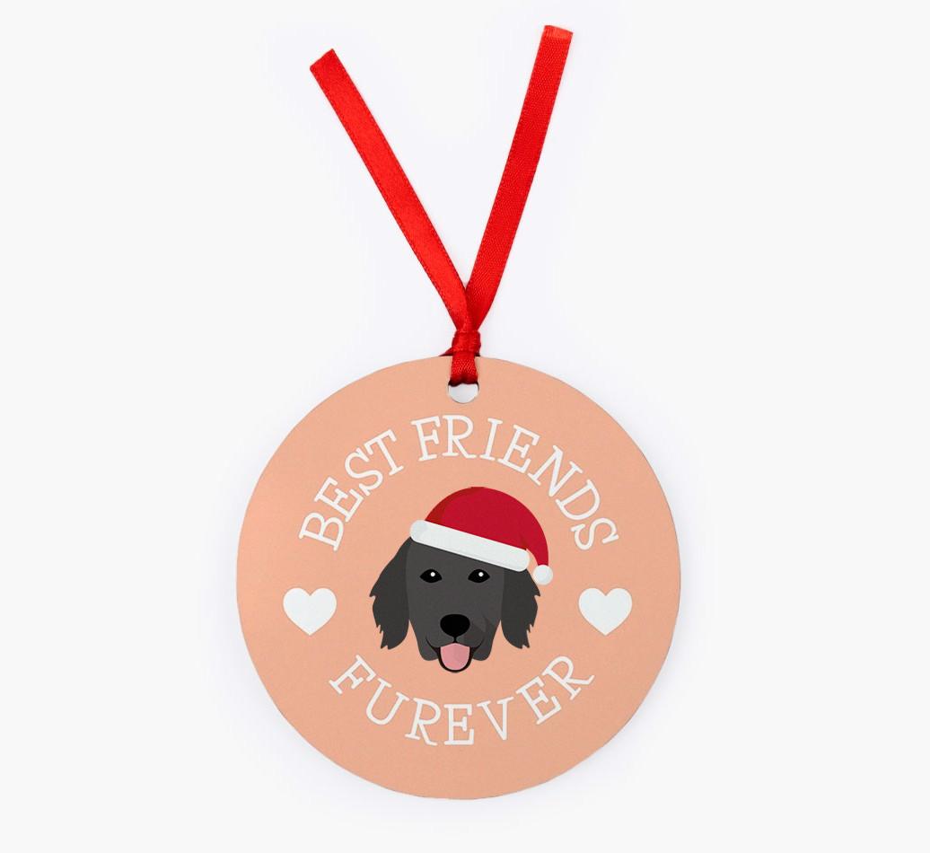 'Best Friends Furever' - Personalized {breedFullName} Christmas Decoration
