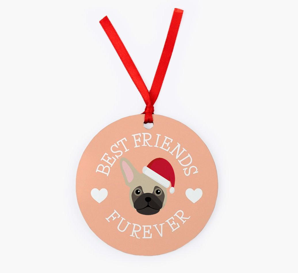 'Best Friends Furever' - Personalized {breedFullName} Christmas Decoration
