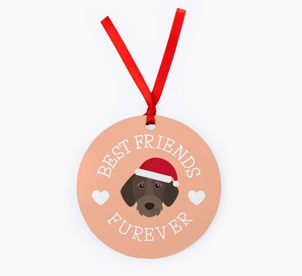 'Best Friends Furever' - Personalized {breedFullName} Christmas Decoration