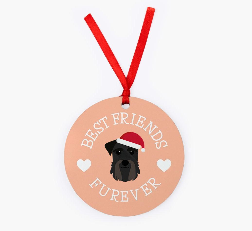 'Best Friends Furever' - Personalized {breedFullName} Christmas Decoration