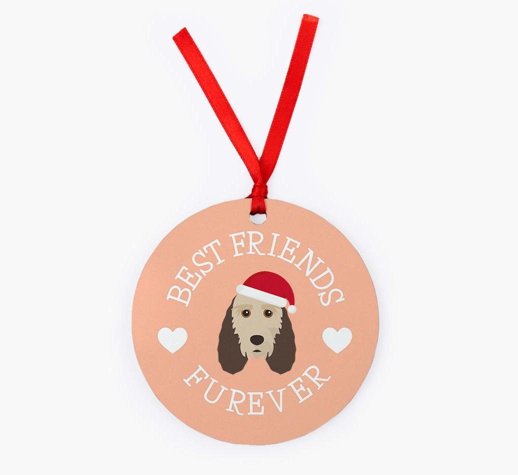 'Best Friends Furever' - Personalized {breedFullName} Christmas Decoration