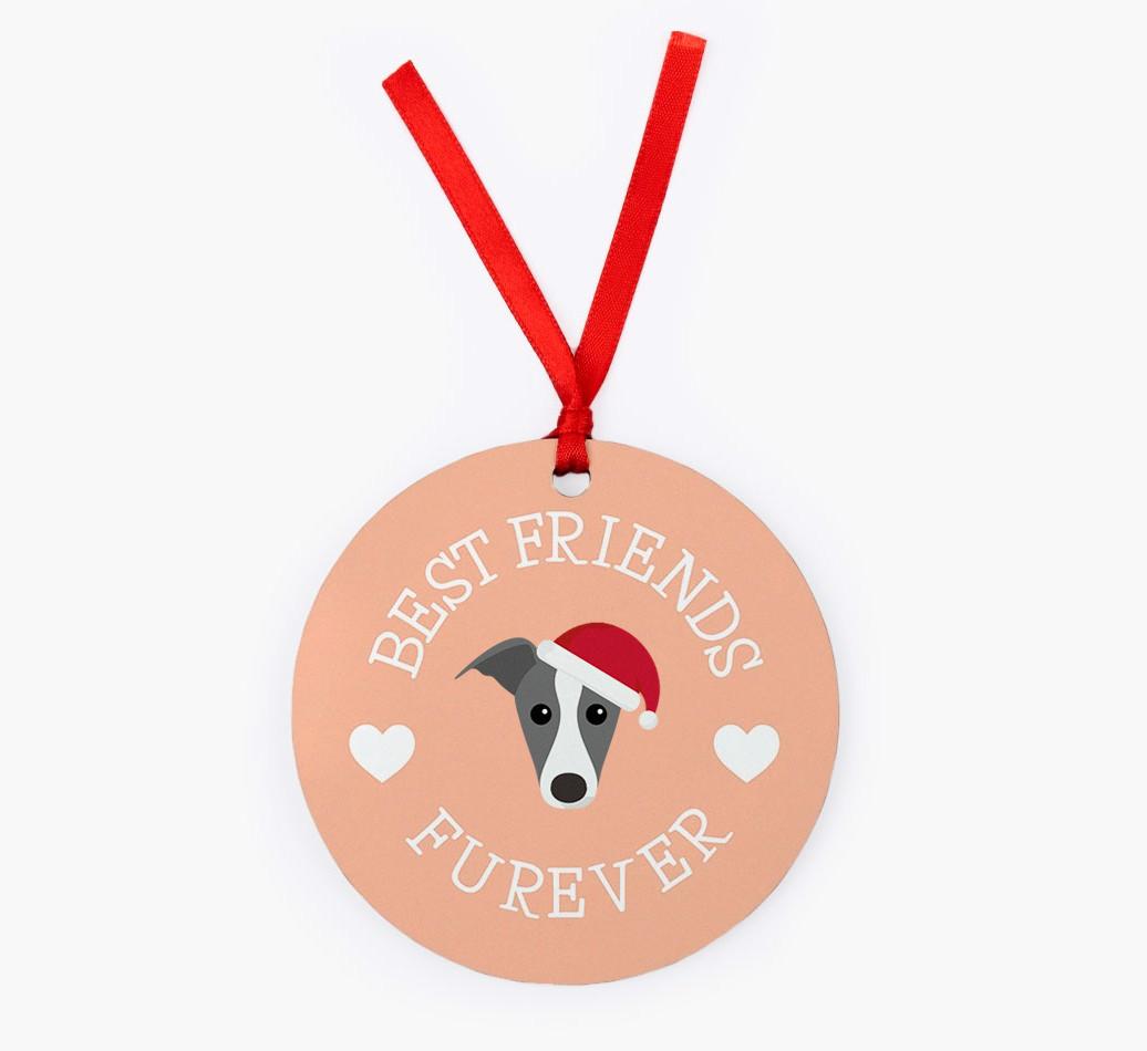 'Best Friends Furever' - Personalized {breedFullName} Christmas Decoration