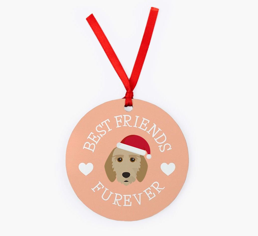 'Best Friends Furever' - Personalized {breedFullName} Christmas Decoration