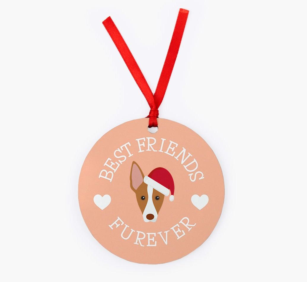 'Best Friends Furever' - Personalized {breedFullName} Christmas Decoration