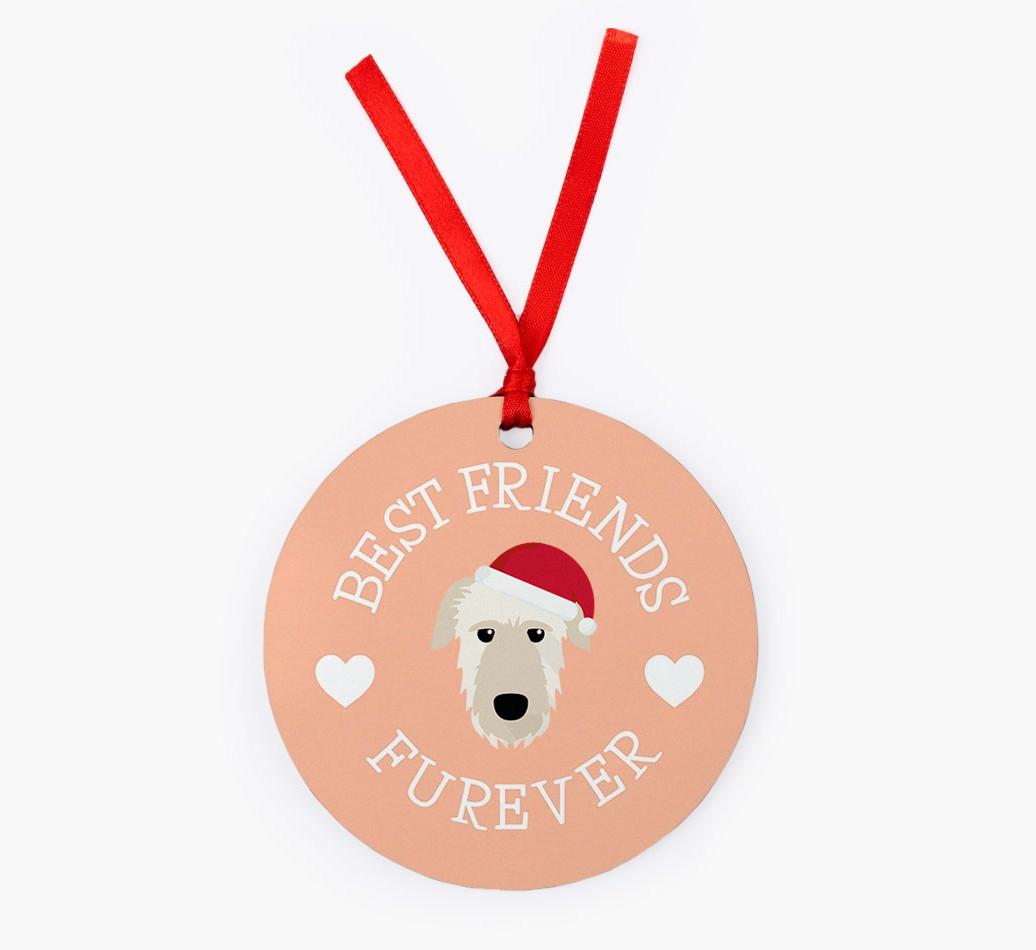 'Best Friends Furever' - Personalized {breedFullName} Christmas Decoration
