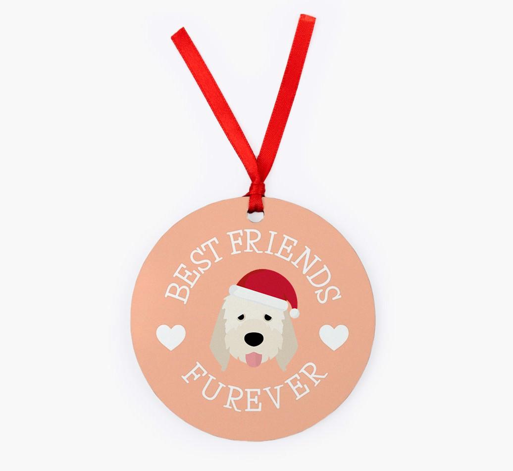 'Best Friends Furever' - Personalized {breedFullName} Christmas Decoration