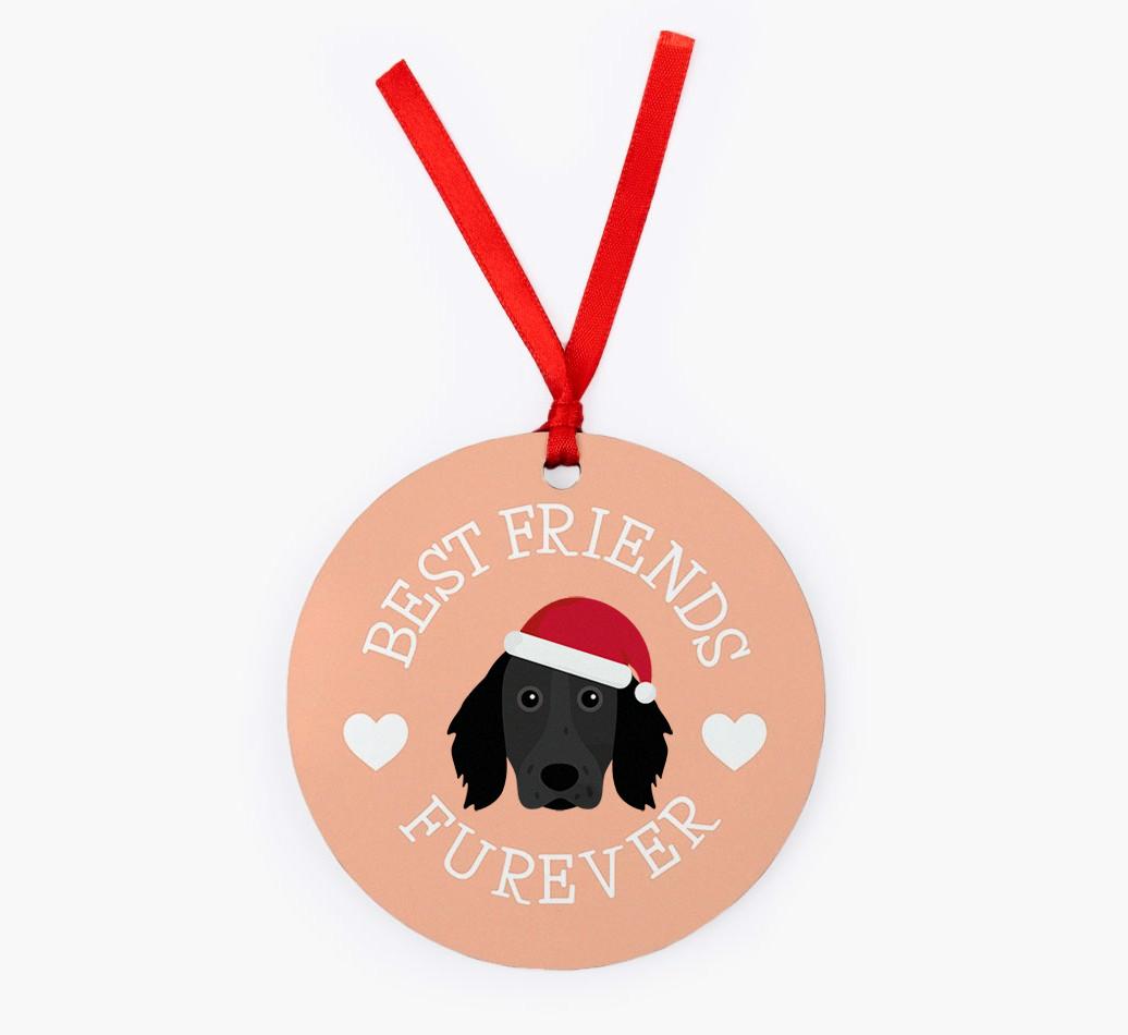 'Best Friends Furever' - Personalized {breedFullName} Christmas Decoration