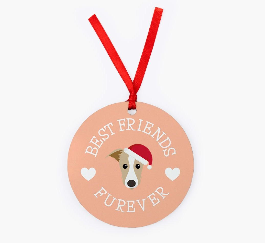 'Best Friends Furever' - Personalized {breedFullName} Christmas Decoration