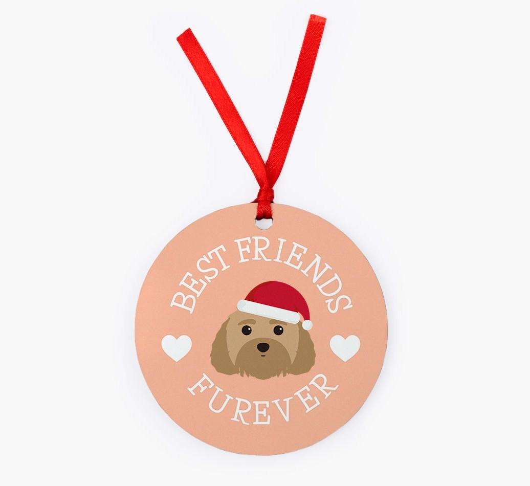 'Best Friends Furever' - Personalized {breedFullName} Christmas Decoration