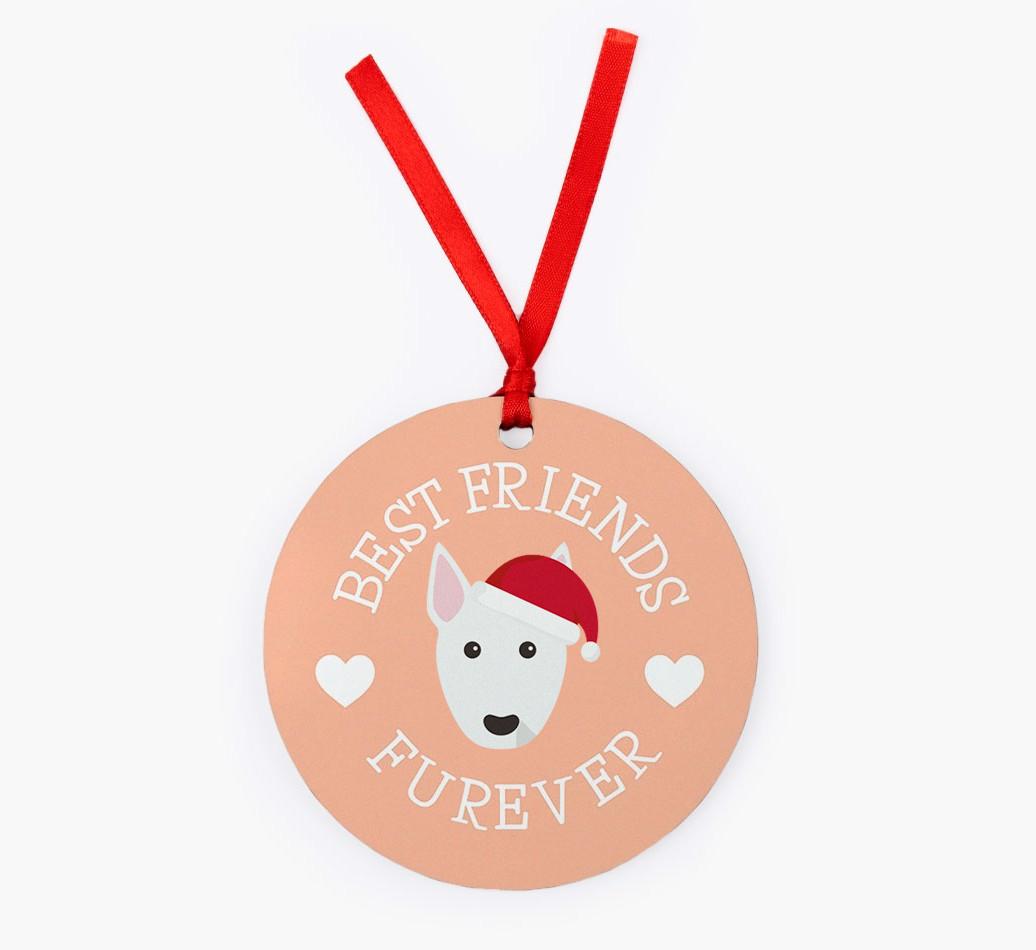 'Best Friends Furever' - Personalized {breedFullName} Christmas Decoration