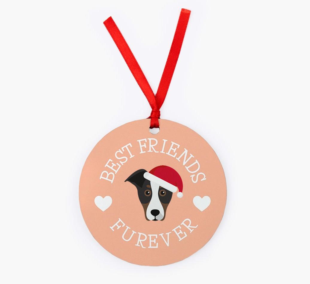 'Best Friends Furever' - Personalized {breedFullName} Christmas Decoration
