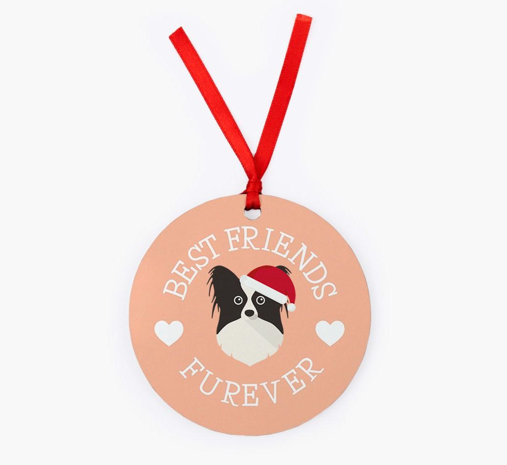 'Best Friends Furever' - Personalized {breedFullName} Christmas Decoration