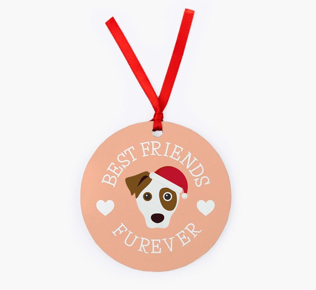 'Best Friends Furever' - Personalized {breedFullName} Christmas Decoration