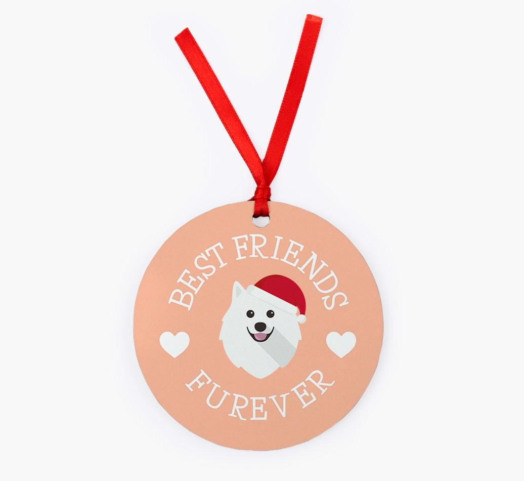 'Best Friends Furever' - Personalized {breedFullName} Christmas Decoration