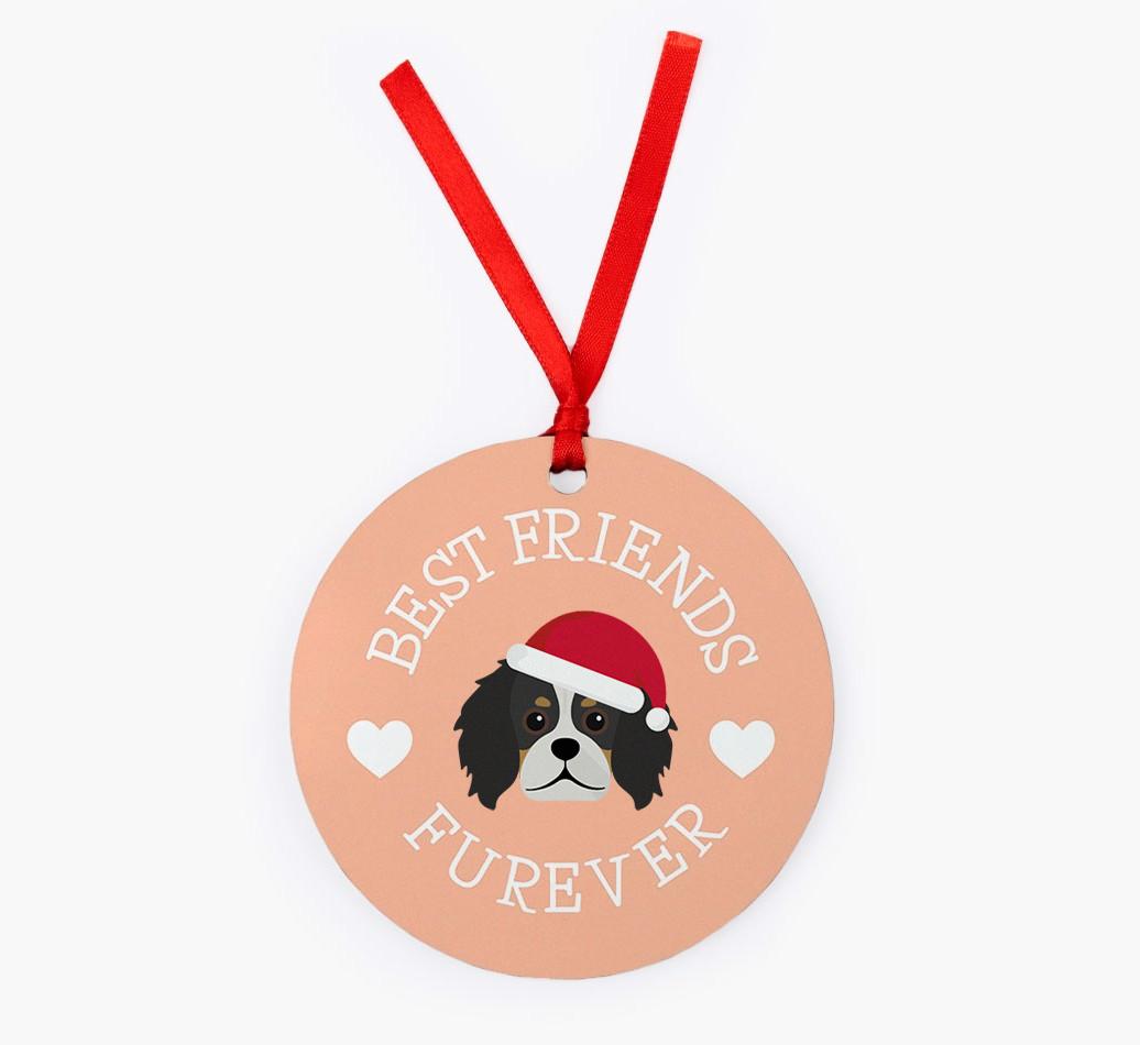 'Best Friends Furever' - Personalized {breedFullName} Christmas Decoration
