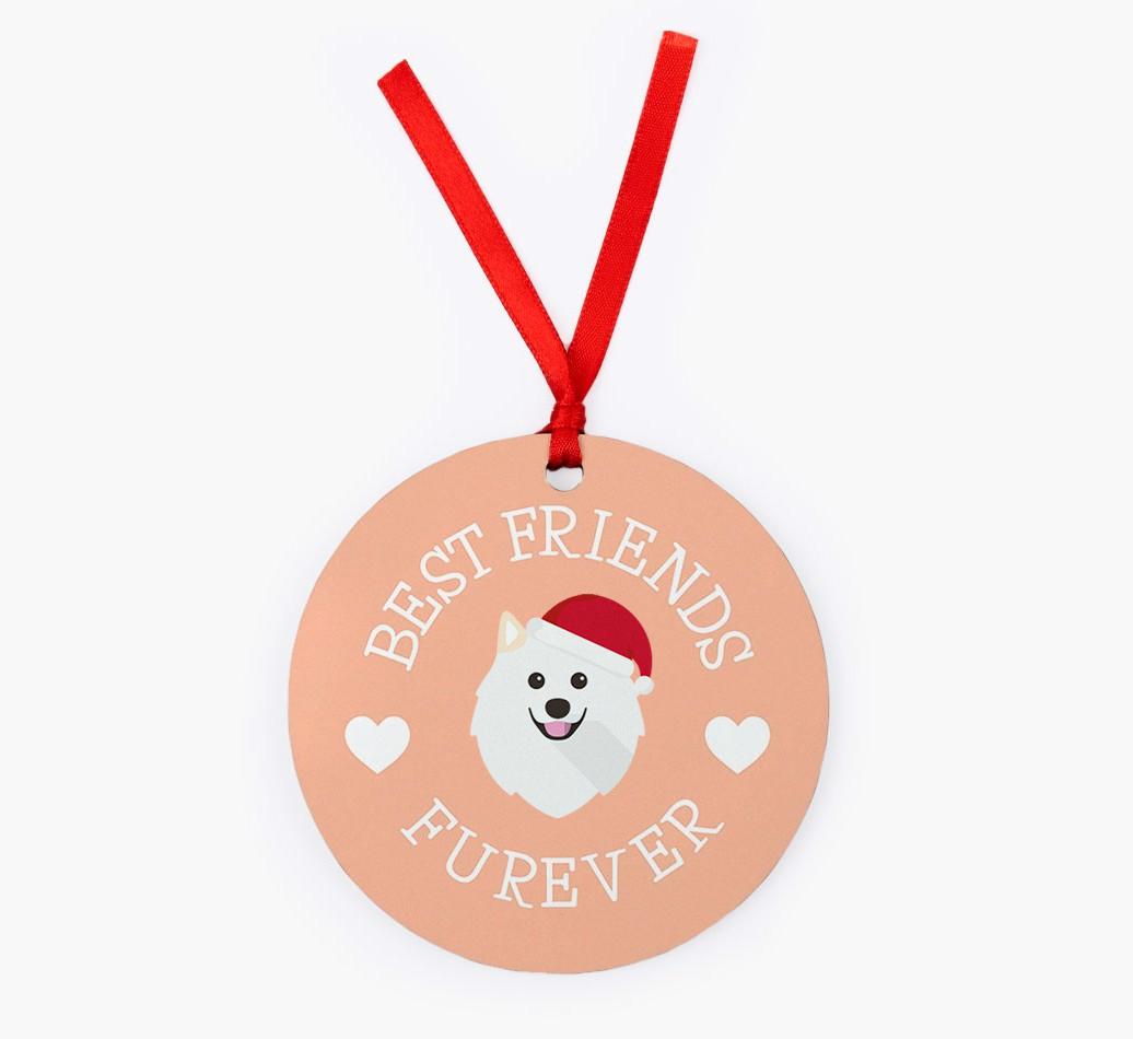 'Best Friends Furever' - Personalized {breedFullName} Christmas Decoration