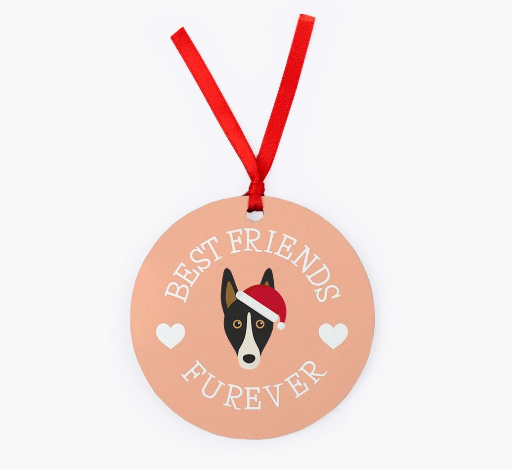 'Best Friends Furever' - Personalized {breedFullName} Christmas Decoration